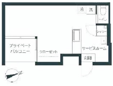 物件○○の間取り図