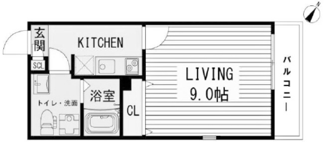 物件○○の間取り図