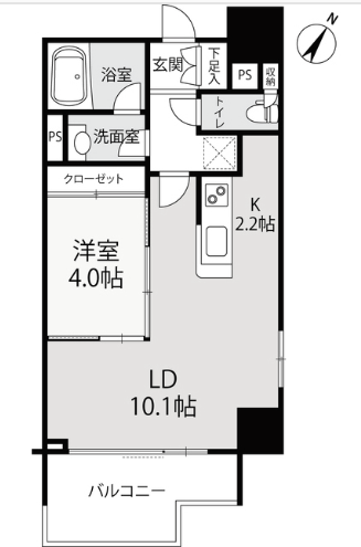 物件○○の間取り図