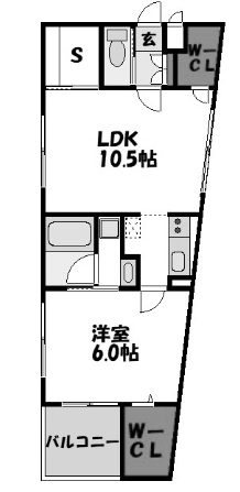 物件○○の間取り図