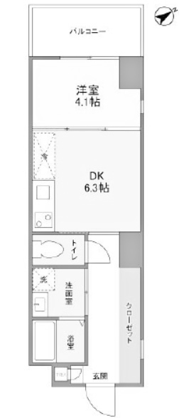 物件○○の間取り図