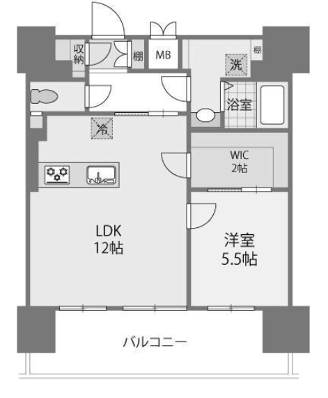 物件○○の間取り図