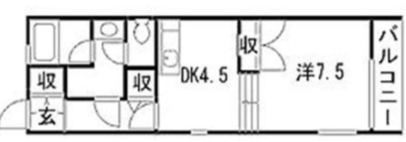 物件○○の間取り図