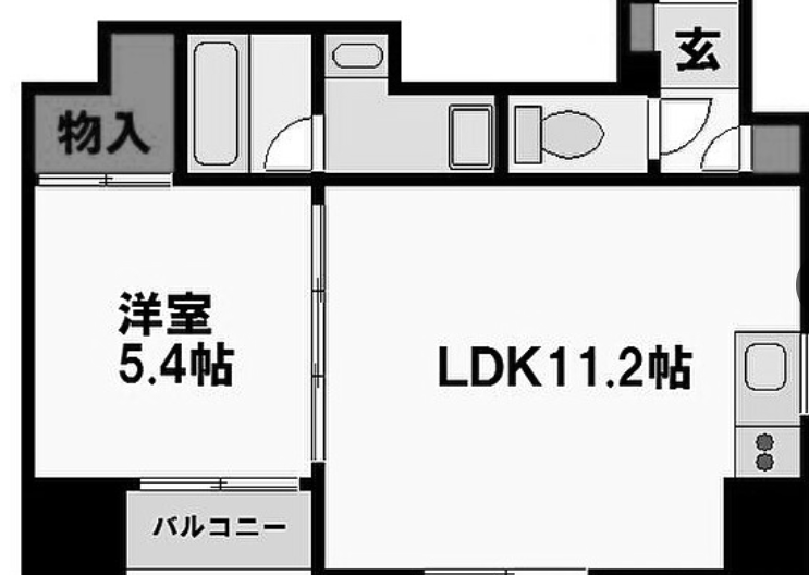 物件○○の間取り図