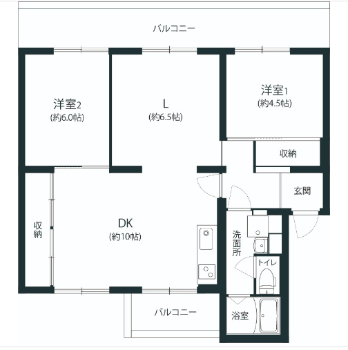 物件○○の間取り図