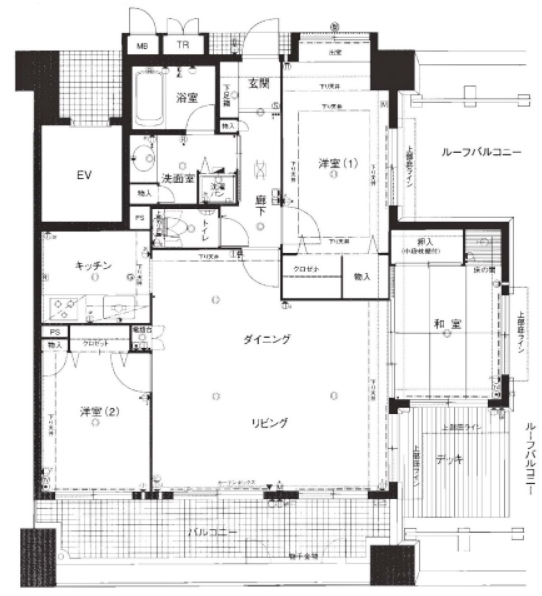 物件○○の間取り図