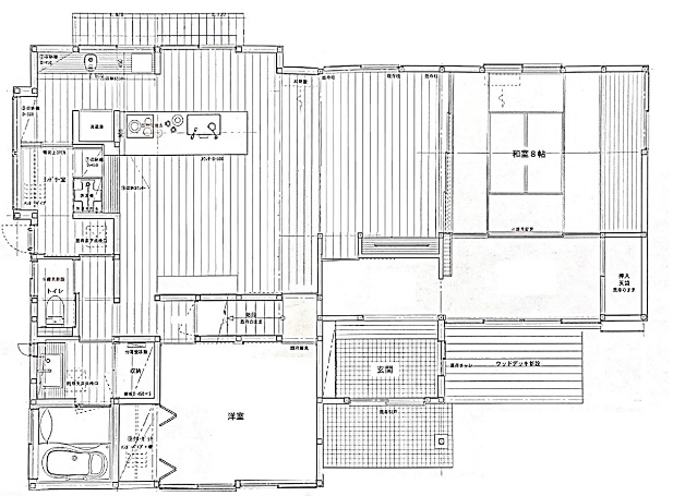 物件○○の間取り図