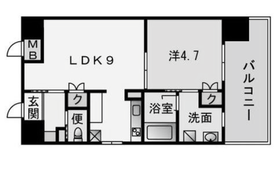 物件○○の間取り図