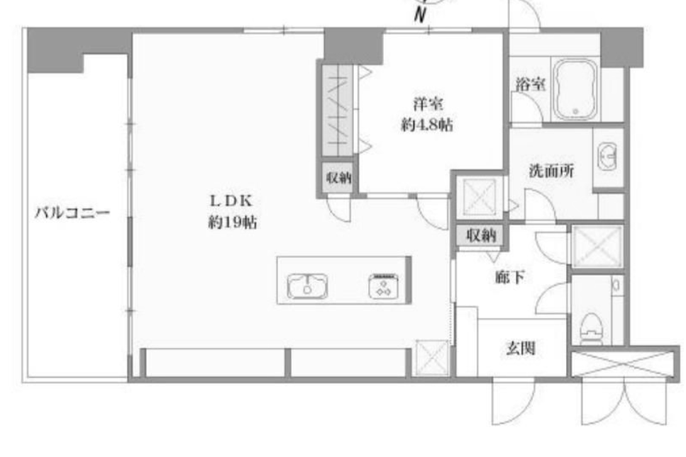 物件○○の間取り図