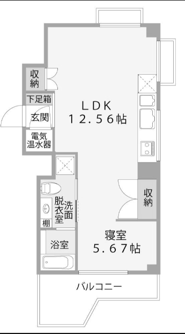 物件○○の間取り図