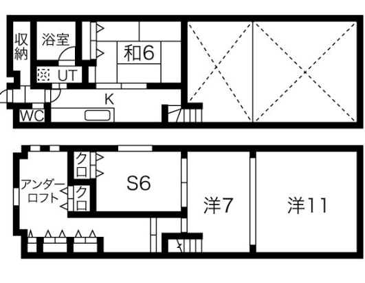 物件○○の間取り図