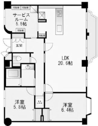 物件○○の間取り図