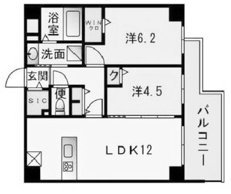 物件○○の間取り図