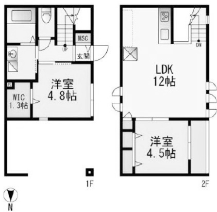 物件○○の間取り図