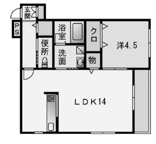 物件○○の間取り図