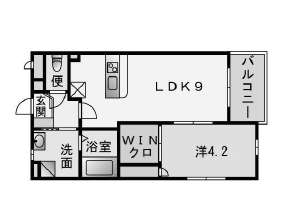 物件○○の間取り図