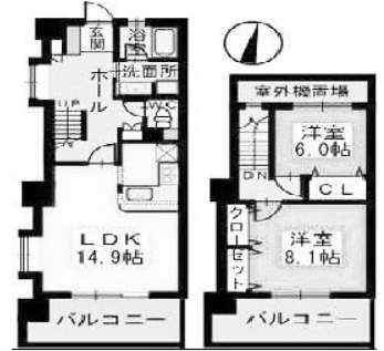 物件○○の間取り図