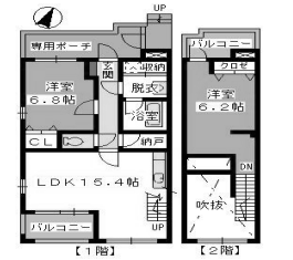 物件○○の間取り図