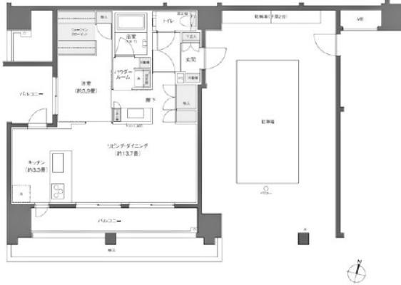 物件○○の間取り図