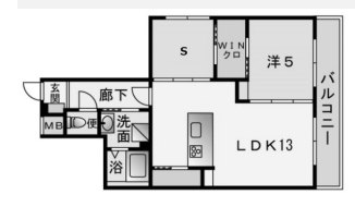 物件○○の間取り図