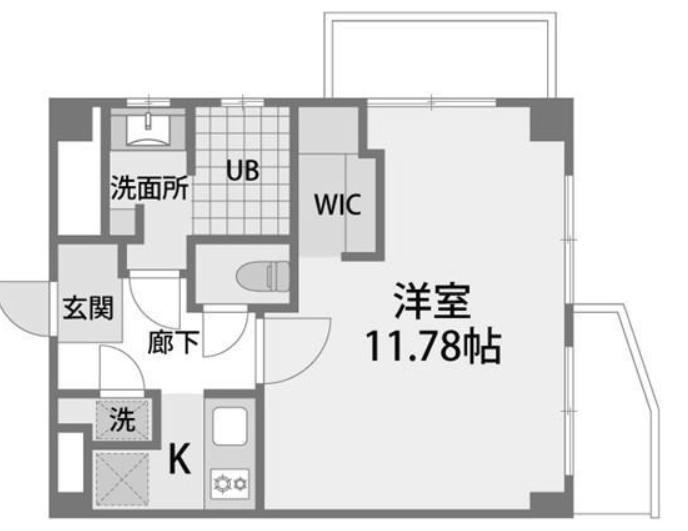 物件○○の間取り図