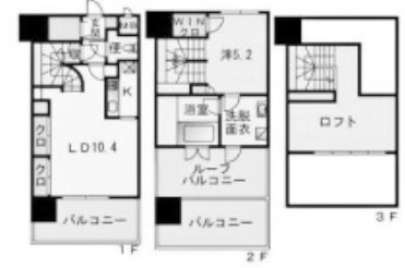 物件○○の間取り図