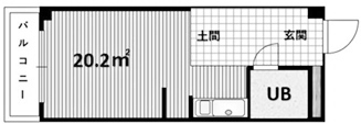 物件○○の間取り図