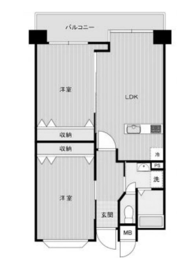 物件○○の間取り図