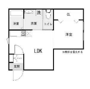 物件○○の間取り図