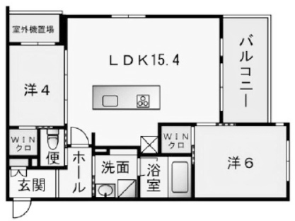 物件○○の間取り図