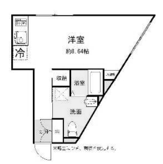 物件○○の間取り図