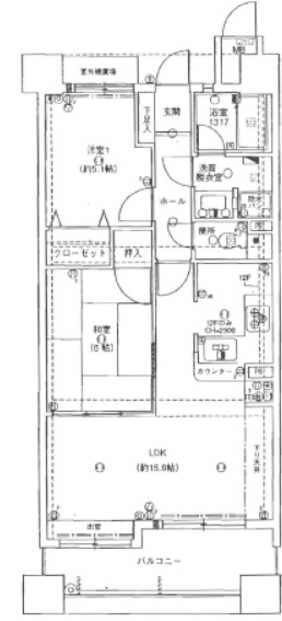 物件○○の間取り図