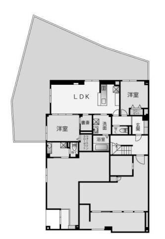 物件○○の間取り図