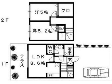 物件○○の間取り図