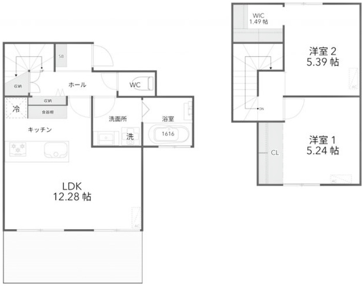 物件○○の間取り図