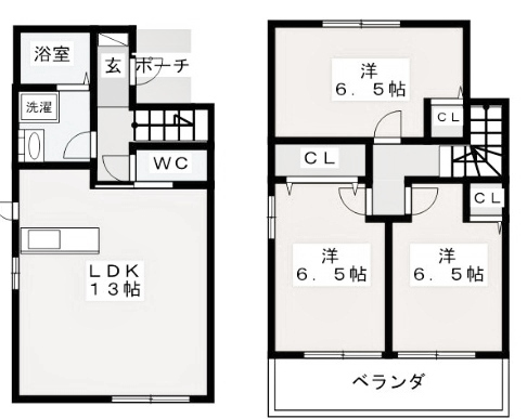 物件○○の間取り図