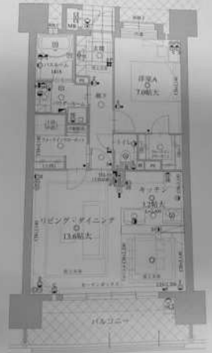 物件○○の間取り図