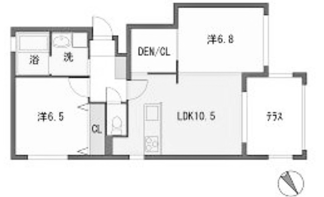 物件○○の間取り図