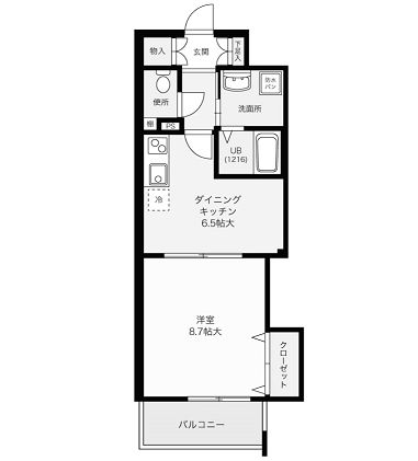 物件○○の間取り図