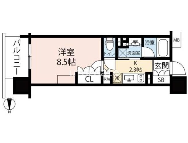 物件○○の間取り図