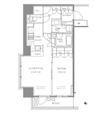 物件○○の間取り図