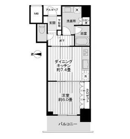 物件○○の間取り図