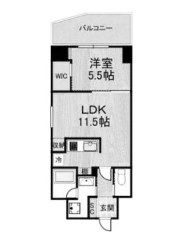 物件○○の間取り図