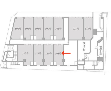 物件○○の間取り図