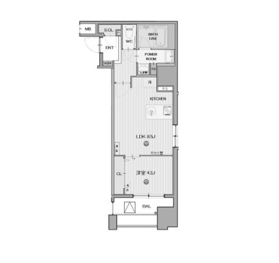 物件○○の間取り図