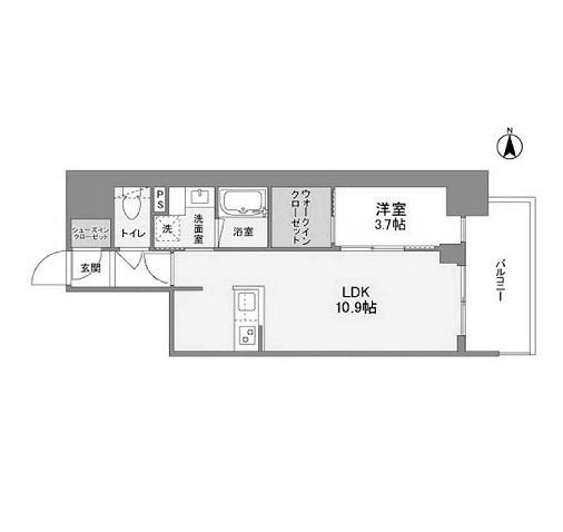 物件○○の間取り図