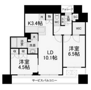 物件○○の間取り図