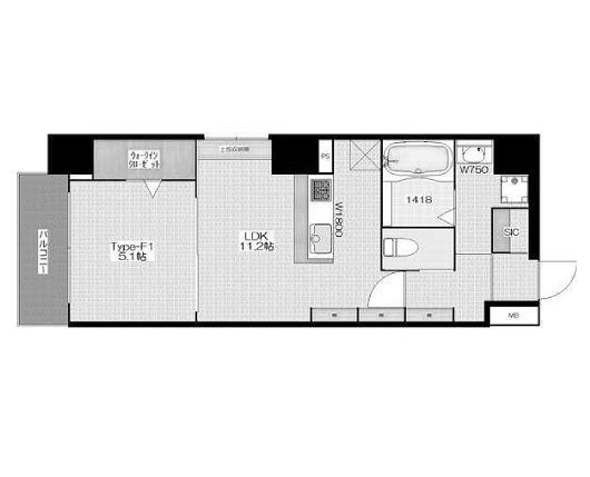 物件○○の間取り図