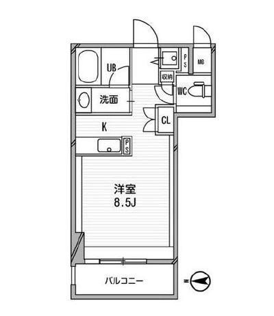 物件○○の間取り図