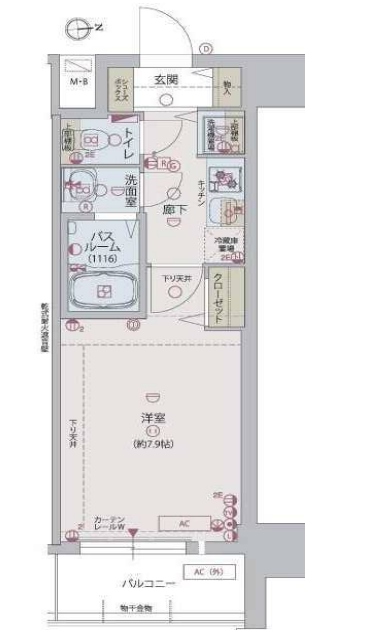 物件○○の間取り図